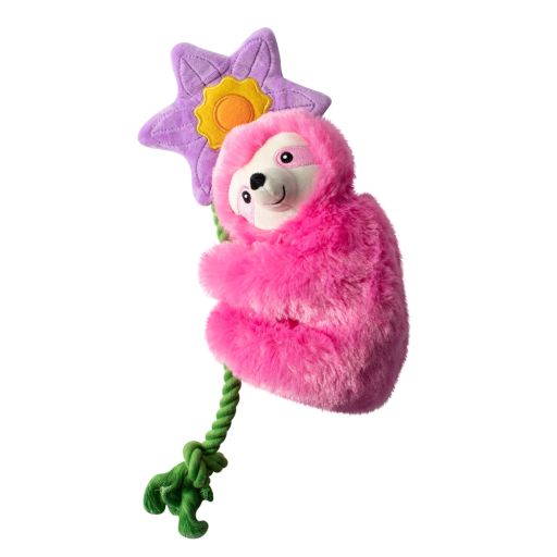 Paresseux rose toutou