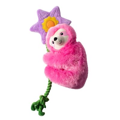 Paresseux rose toutou