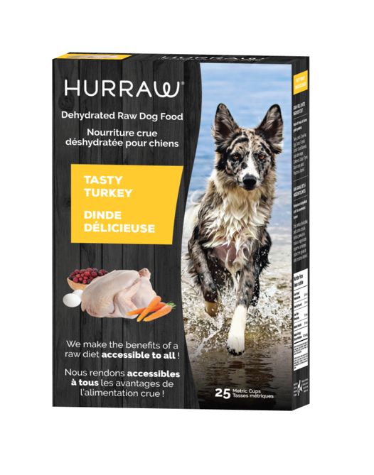 HURRAW – Dinde Sans grains pour chien