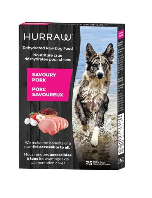 HURRAW – Porc Sans grains pour chien