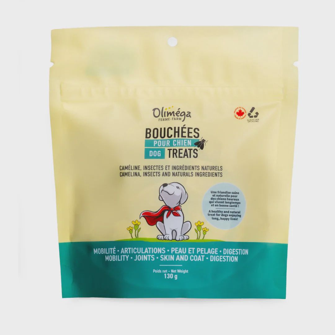 Bouchées pour chien (insectes)