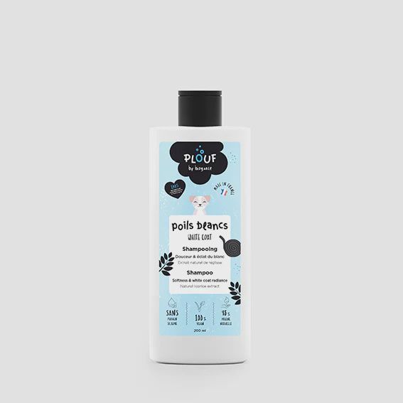 Plouf Shampooing poils blancs