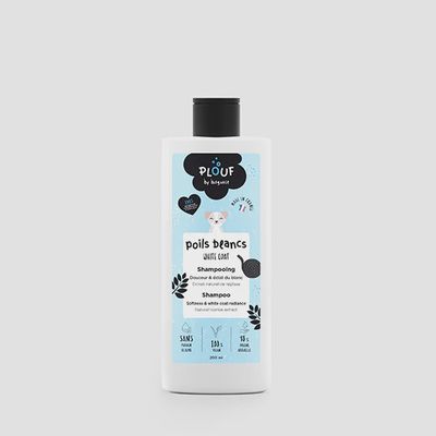Plouf Shampooing poils blancs