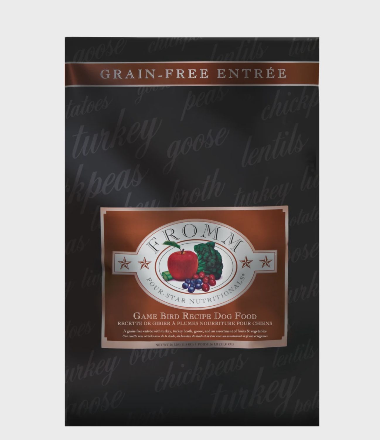 Fromm Four-Star – Game Bird Recipe (26 lb / 11,8 kg)