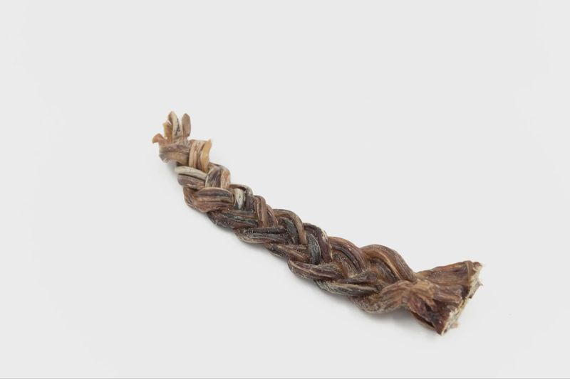 Pizzle de porc tressé 8-10 po