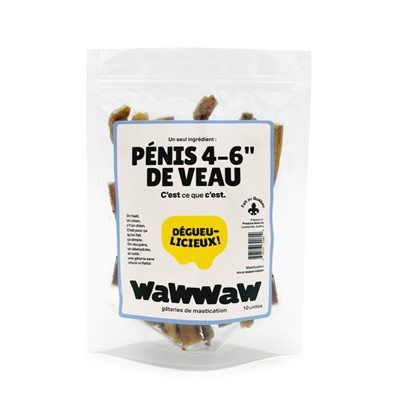 Sac penis de veau 4-6&quot; (sac de 10)