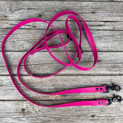 Laisse en biothane (Magenta)