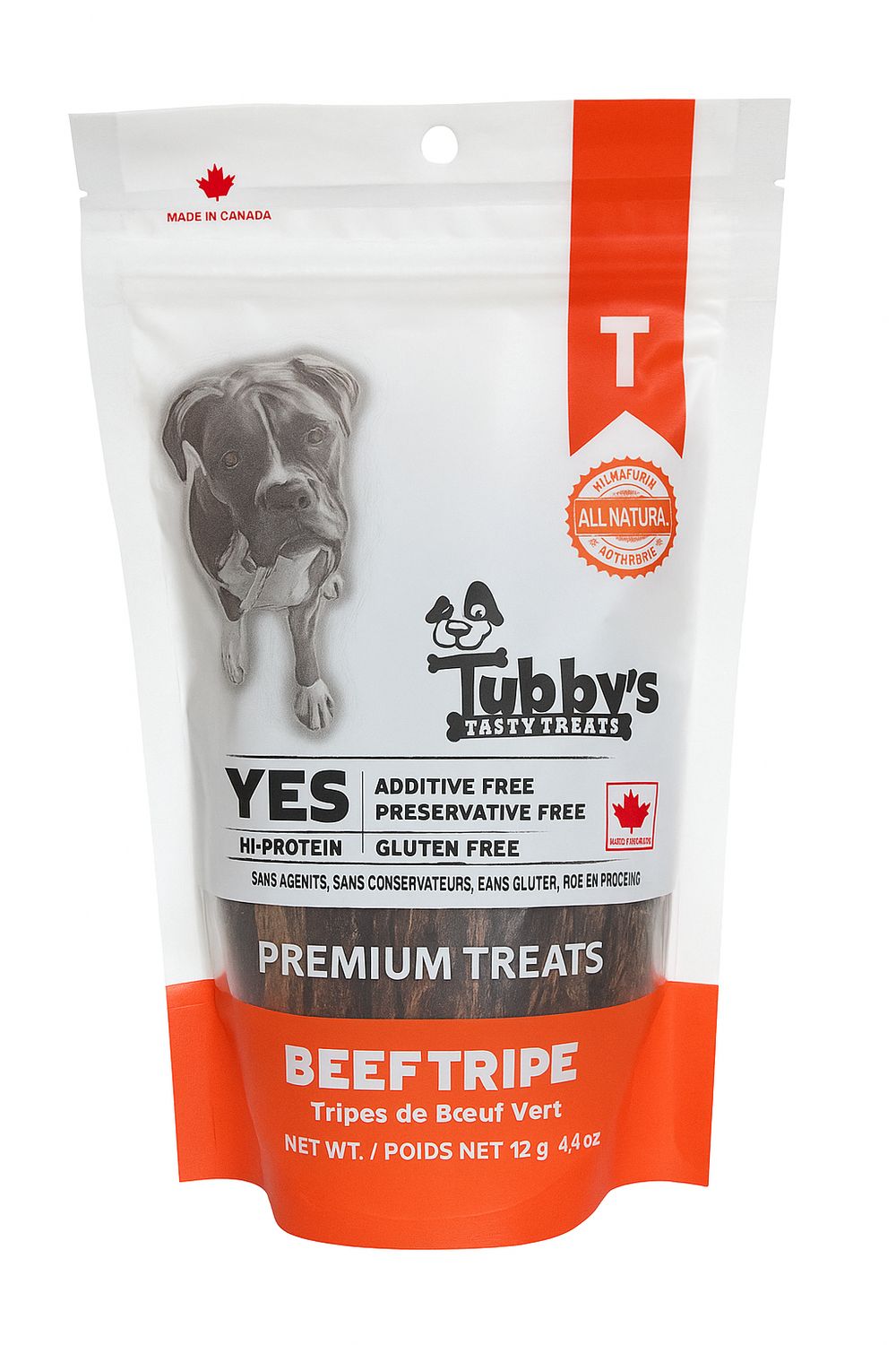 Tripes de bœuf vert