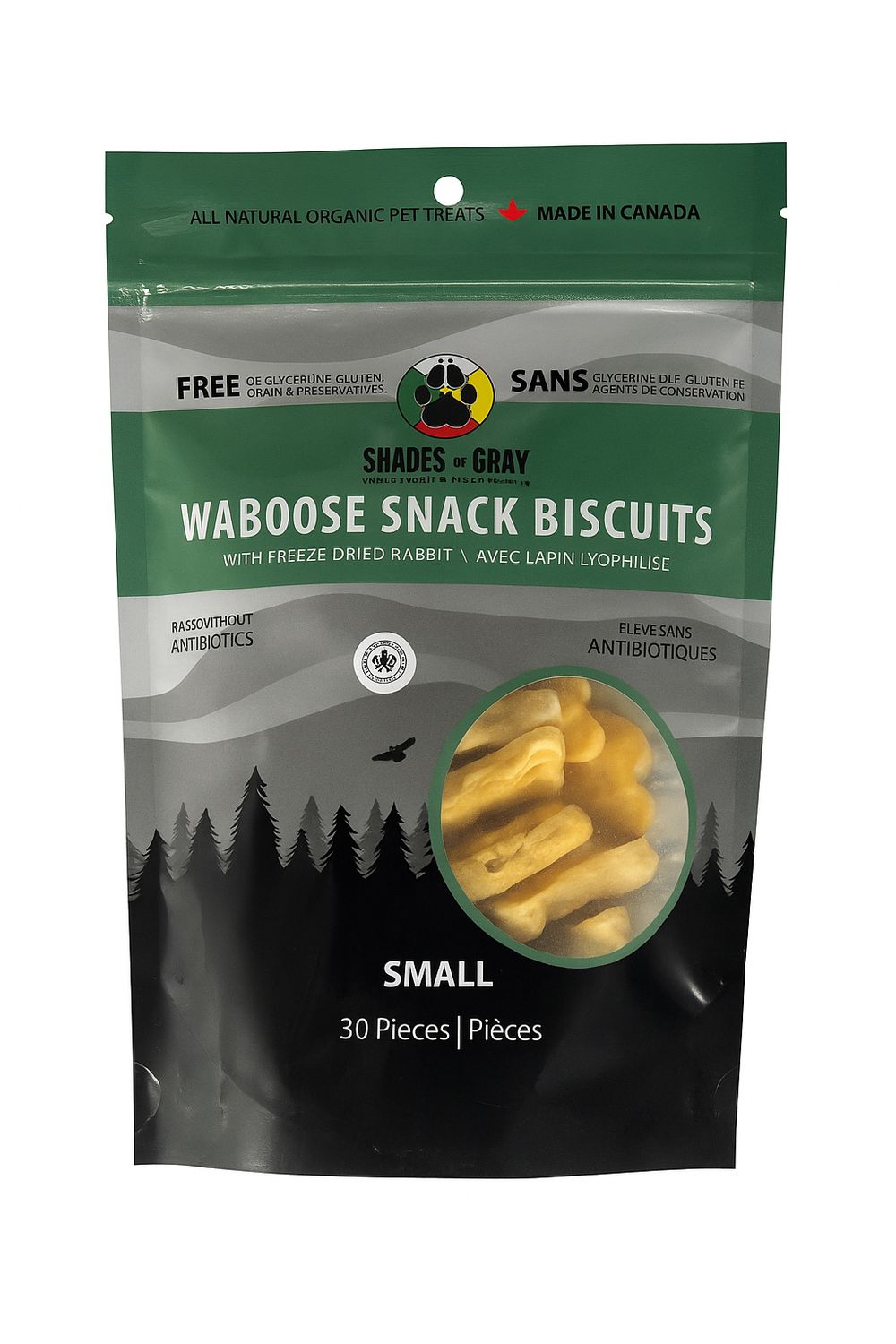 Waboose Snack Biscuit (Shades of Gray)
