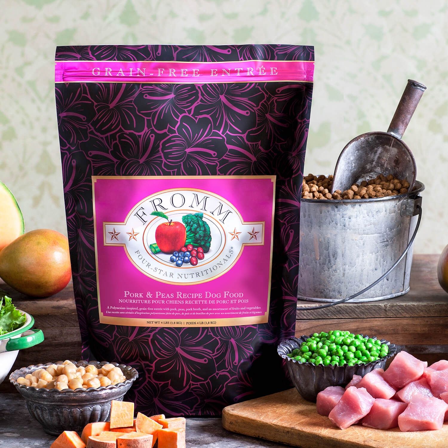 Fromm Four-Star – Pork &amp; Peas Recipe (4 lb)