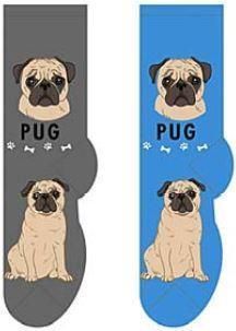 Chaussettes Foozys – Carlin (Pug)