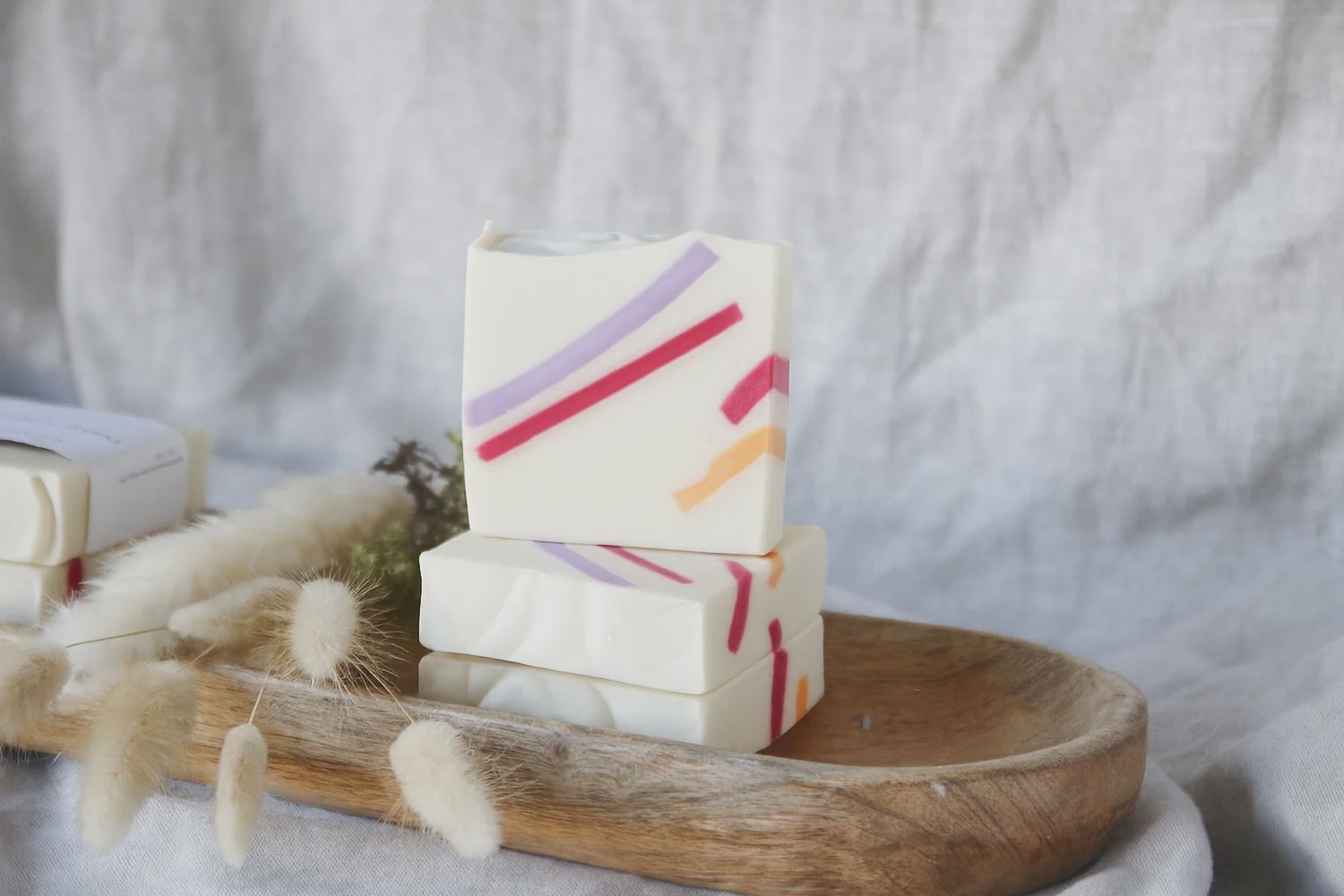 Savon | Pêche, magnolia et framboise 125g