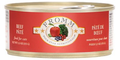 Fromm Four-Star – Pâté de bœuf pour chats