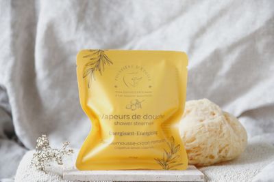 Vapeurs de douche | Énergisant-Pamplemousse, citron &amp; romarin 1X 70g