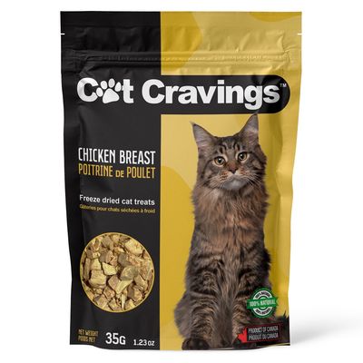 Cat Cravings – Poitrine de poulet lyophilisée