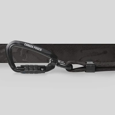 Canada Pooch – Laisse utilitaire ajustable couleur noir