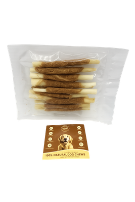 Bâton mince de collagène de bœuf &amp; poulet haché – 5 po