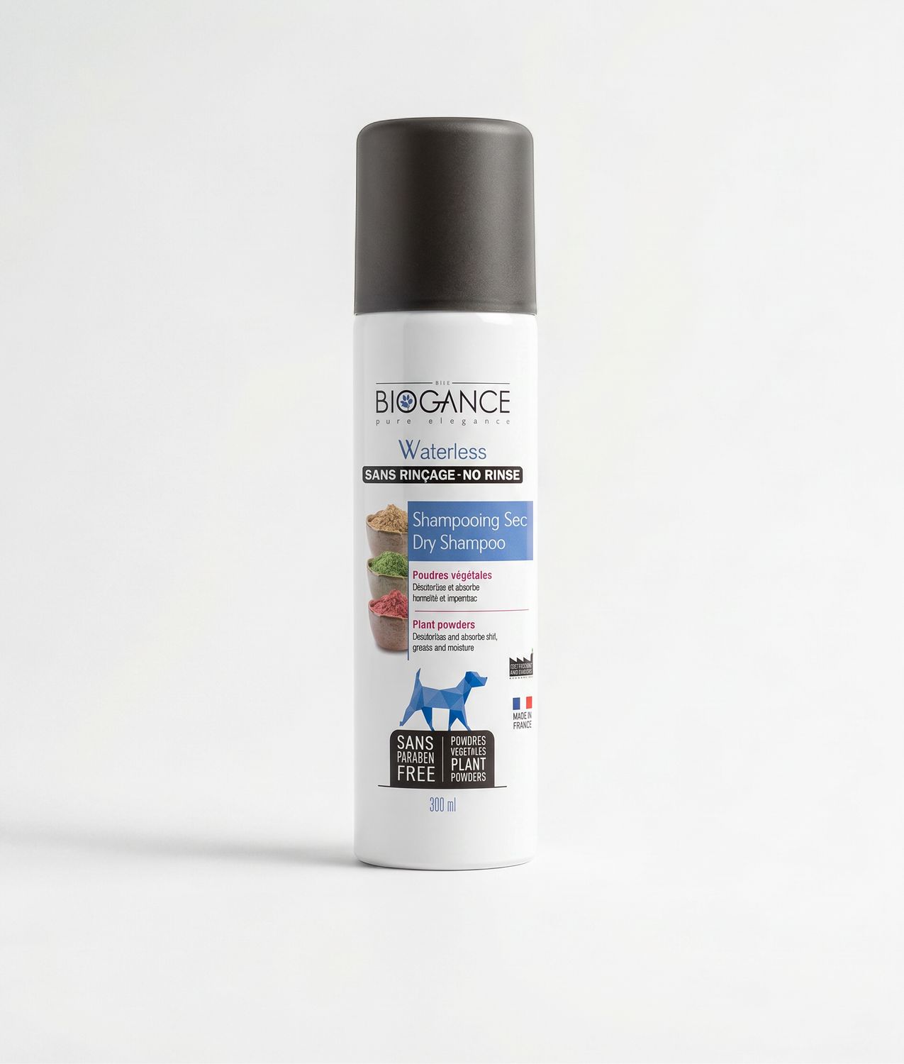 Biogance® – Waterless – Shampooing sec aux poudres végétales