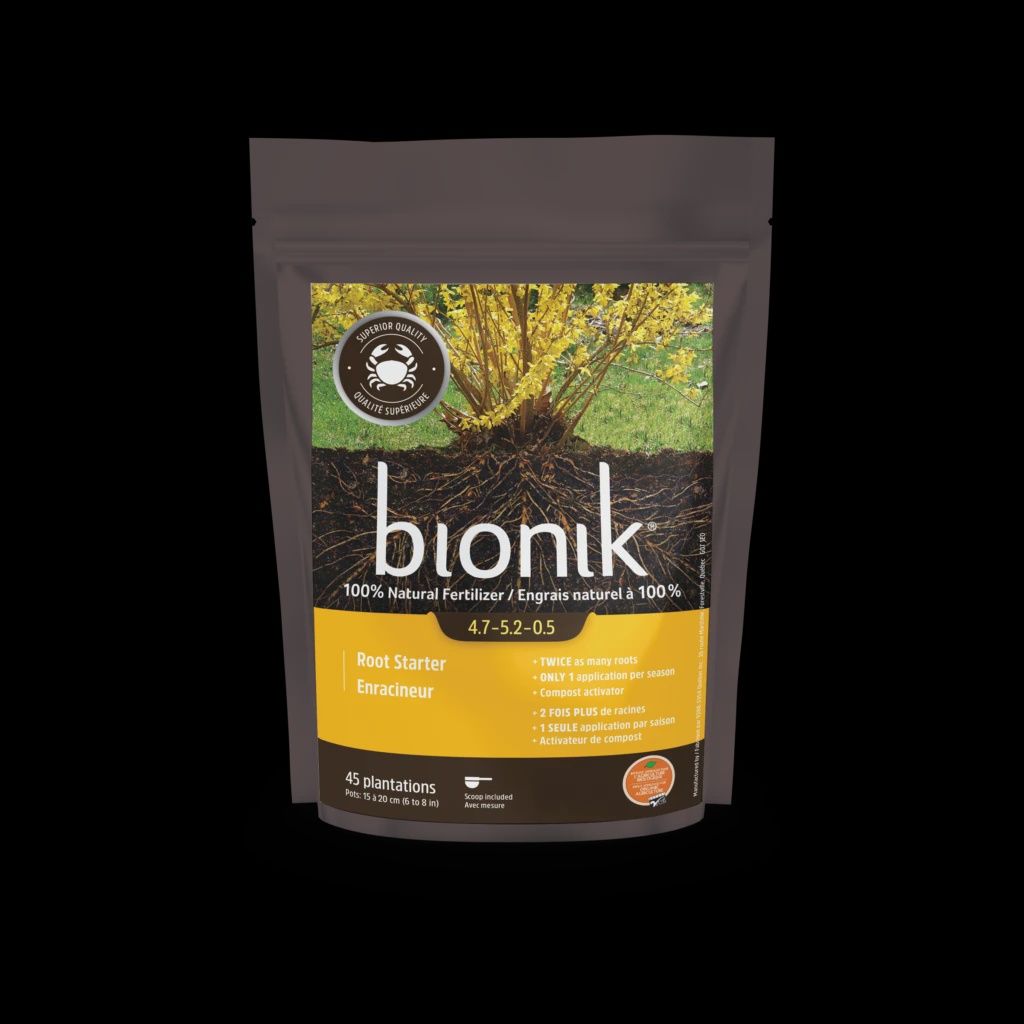 Engrais biologique Bionik® – Enracineur 4,7-5,2-0,5, Formats: 400g