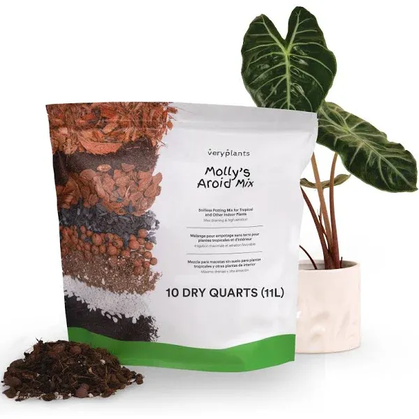 Mélange Molly’s pour aroïdes et plantes tropicales, Formats: 11 L