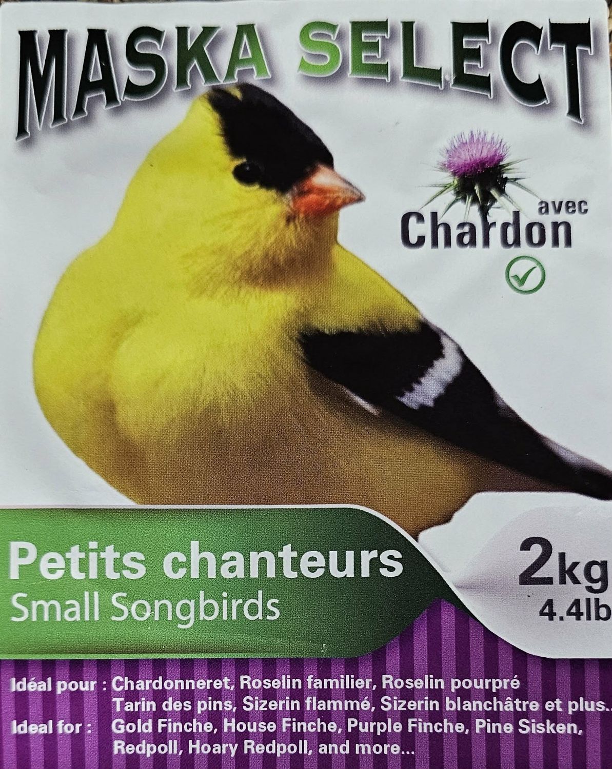 Mélange oiseau sauvage -  petits chanteurs