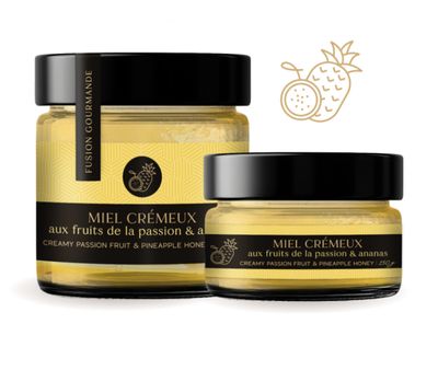 Miel aux fruits de la passion et ananas