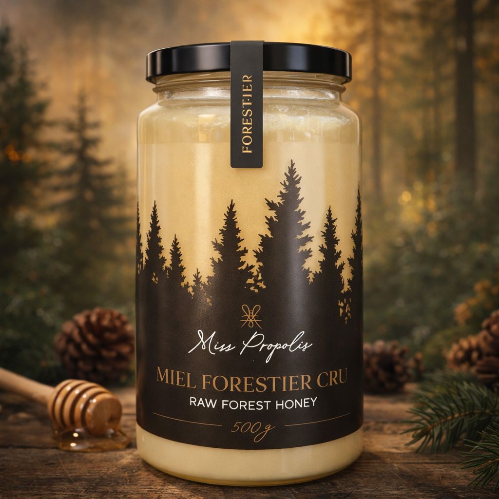 Miel forestier crémeux
