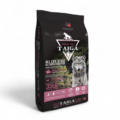 Horizon – Taiga – Nourriture pour chien au porc – Sans grains – 35 lb