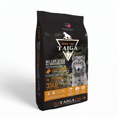 Horizon – Taiga – Nourriture pour chien au poulet – Sans grains – 35 lb