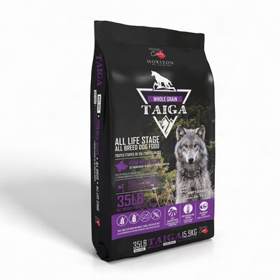 Horizon – Taiga – Nourriture pour chien au porc – Avec grains entiers – 35 lb
