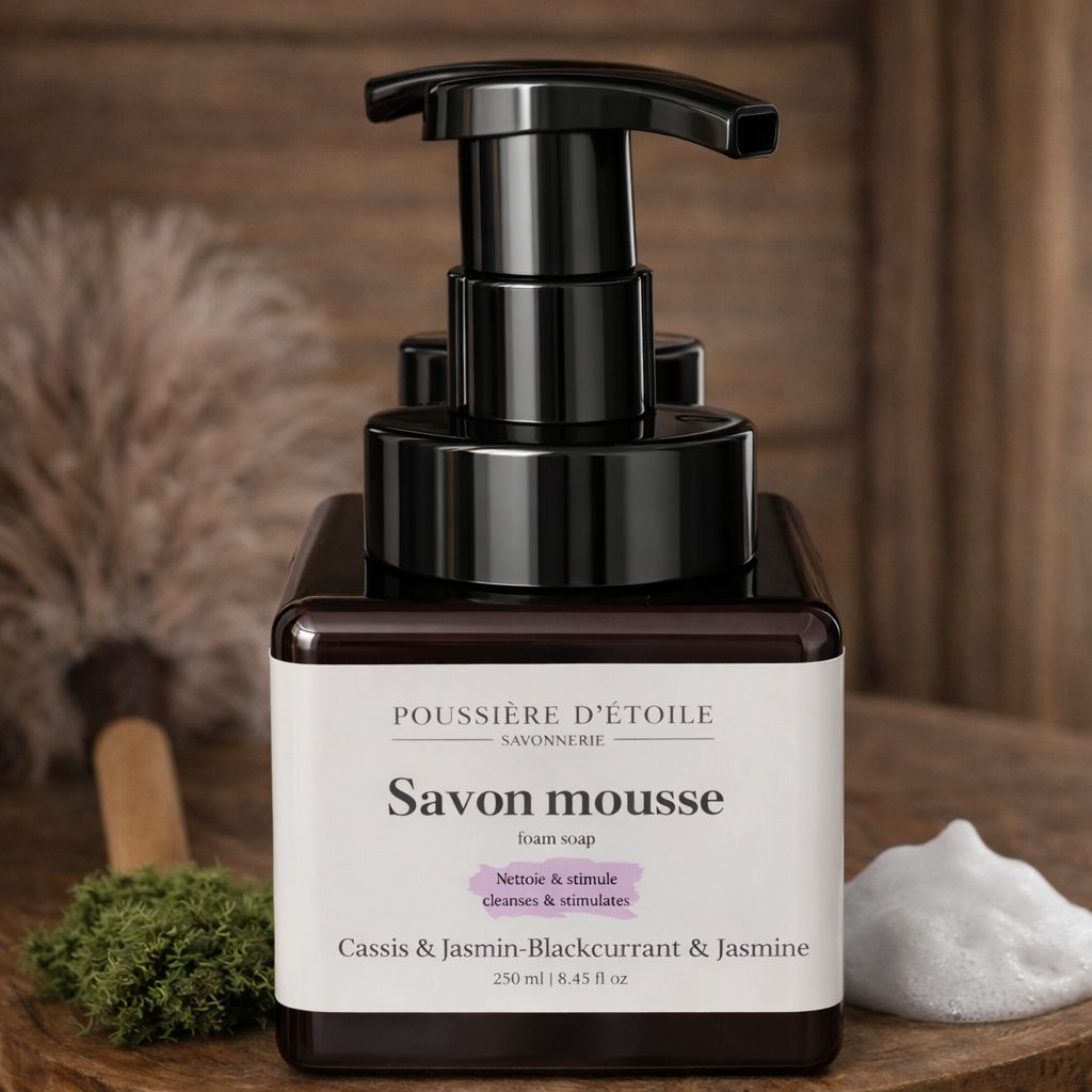 Savon-mousse | Cassis &amp; Jasmin