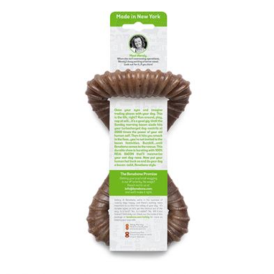 Benebone – Jouet dentaire Rocking saveur bacon | Medium