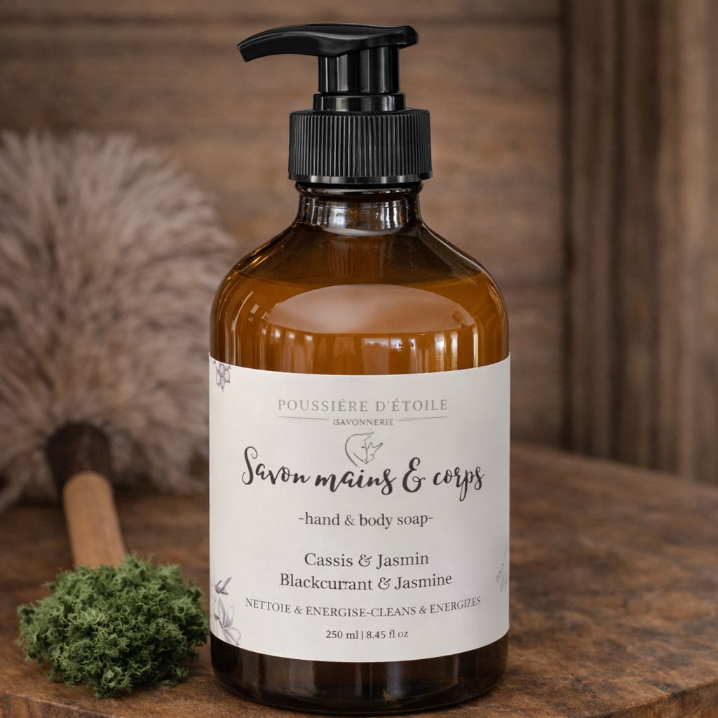 Savon liquide | Cassis et Jasmin