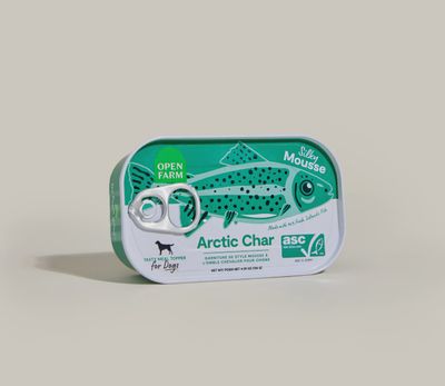 Open Farm – Garniture à l’omble chevalier arctique pour chiens