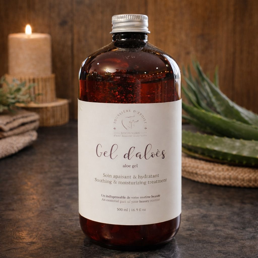 Gel d'aloès