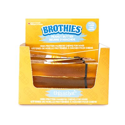 Bâton de moelle protéiné au beurre d’arachide – Brothies