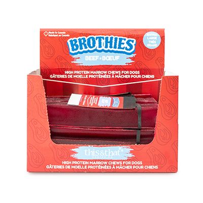 Bâton de moelle protéiné au bœuf – Brothies