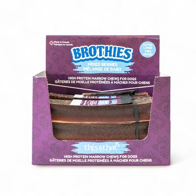 This &amp; That® – Brothies aux petits fruits – Bâton de moelle pour chiens –