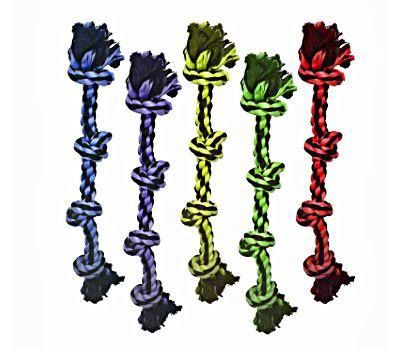 Jouet pour chien en corde à 4 nœuds