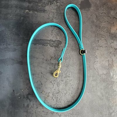 Laisse artisanale en BioThane® – 4 pieds – Fabrication Maison