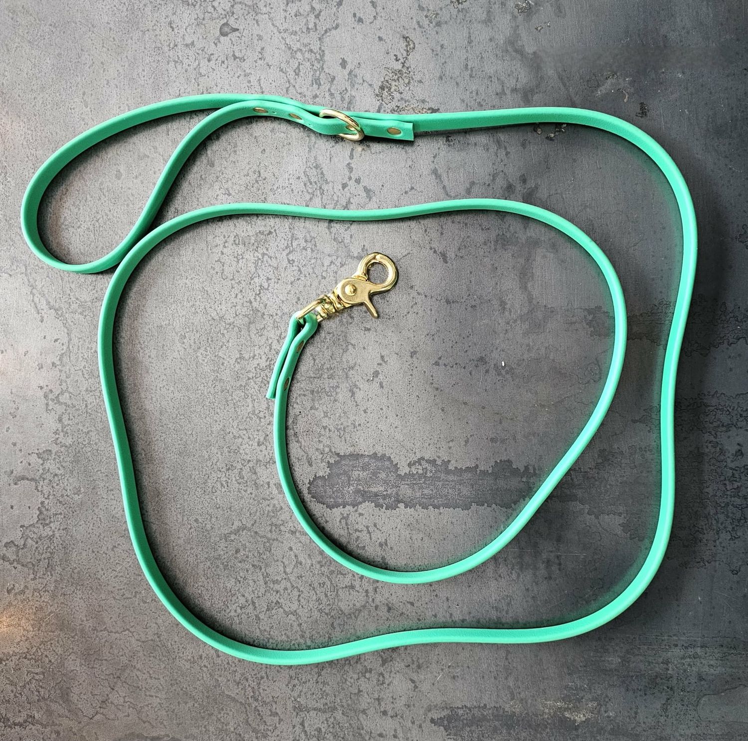 Laisse artisanale en BioThane® – 6 pieds - Fabrication québécoise Laisse artisanale en BioThane® – 6 pieds - Fabrication québécoise