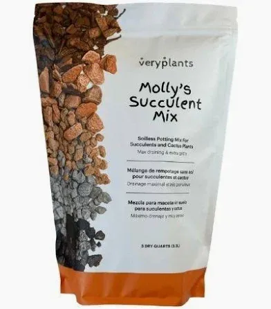 Mélange Molly’s pour plantes succulentes, cactus et bonsaïs, Formats: 3.3 L
