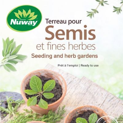 Terreau pour semis et fines herbes Nuway