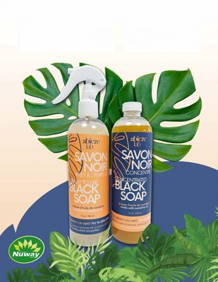 Savon noir québécois – Prêt à l’emploi &amp; concentré