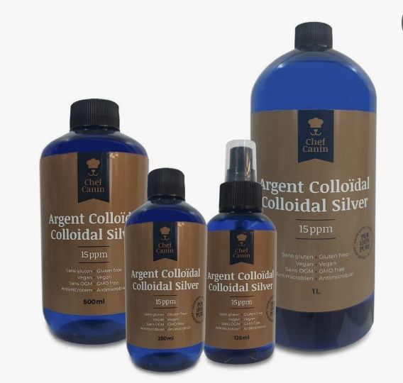 Argent colloidal 15 ppm