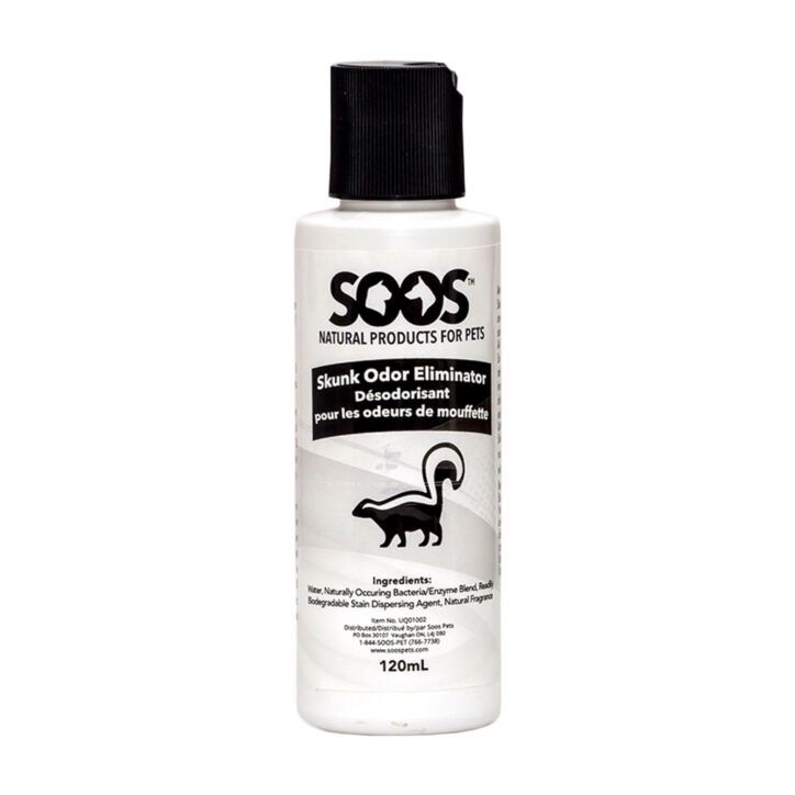 Soos Pets – Désodorisant contre les odeurs de mouffette Soos Pets – Désodorisant contre les odeurs de mouffette