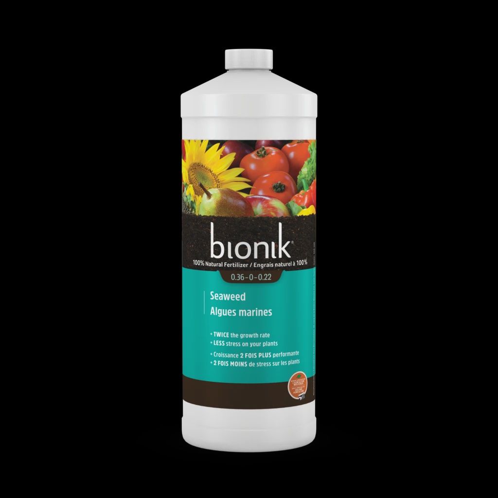 Engrais biologique Bionik® – Algues marines 0,36-0-0,22, Formats: 250 ml