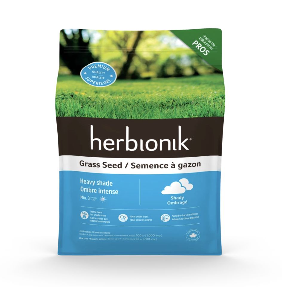 Semence à gazon Herbionik® – Ombre intense, Formats: 750 g