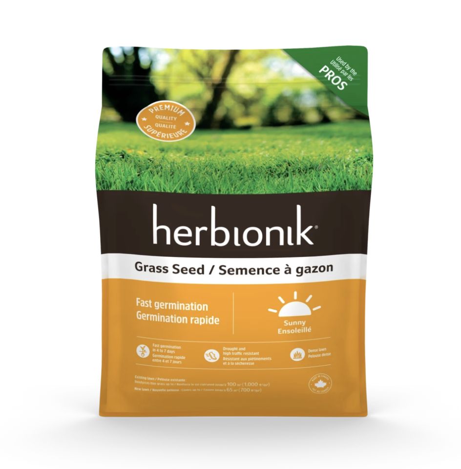 Semence à gazon Herbionik® – Germination rapide Semence à gazon Herbionik® – Germination rapide, Formats: 750 g
