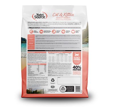 NutriSource® – Croquettes sans grains Ocean Select pour chats et chatons